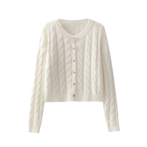 Long sleeve cotton cardigan